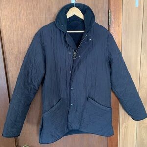 Barbour Navy Quilted Jacket